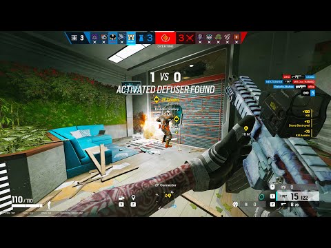 Tom Clancy's Rainbow Six Siege Ranked Gameplay ( No Commentary )