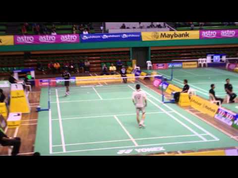 Badminton Match Malaysia National Circuit KL Open 2013 - Misbun Ramdan lawan Iskandar Zulkarnain.mp4
