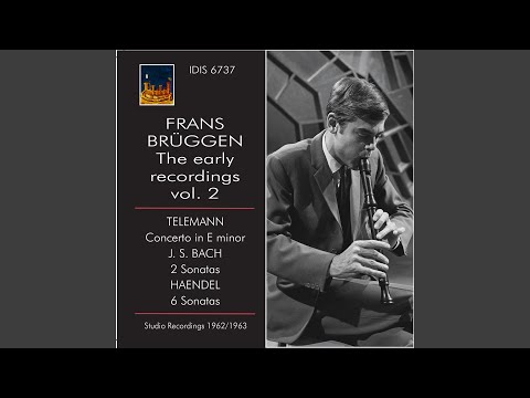 Concerto for Recorder & Flute in E Minor, TWV 52:e1: IV. Presto