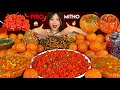 SPICY INDIAN STYLE PANIPURI PIRO GILOO CHATPATEY ️BUFF KEEMA NOODLES BIG BITES Nepalimukbang