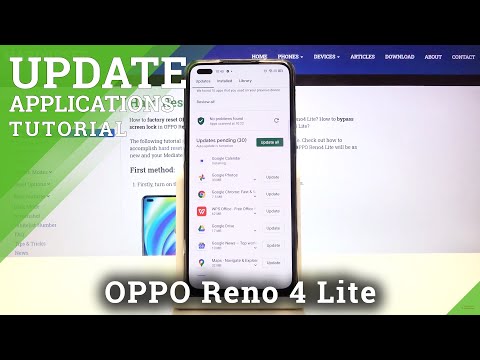 How to Update Apps in OPPO Reno 4 Lite – Find App Updates