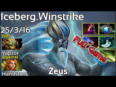 Iceberg [Winstrike] Zeus - Dota 2 Full Game 7.19