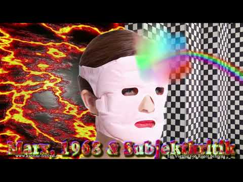 Marx, 1968 & die Subjektkritik - Ein Vortrag von Dr. Roger Behrens (2018)