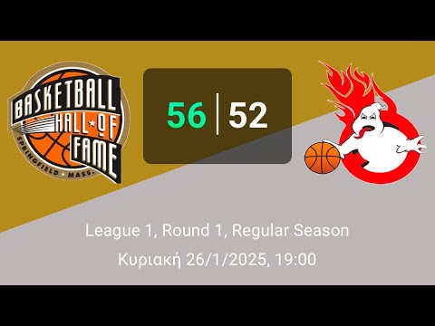 Naismiths Pioneers 56-52 Bullets (Round1-League1-26/1/2025)
