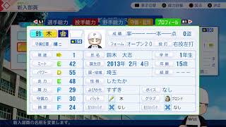目指した甲子園再びパワプロ2026北北海道編その2