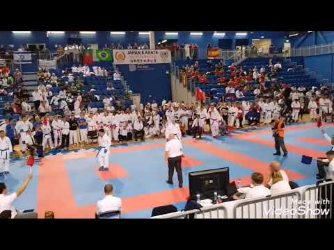 is Jurgilaitis vs shoei toyama in jks world cup 2019 kumite team