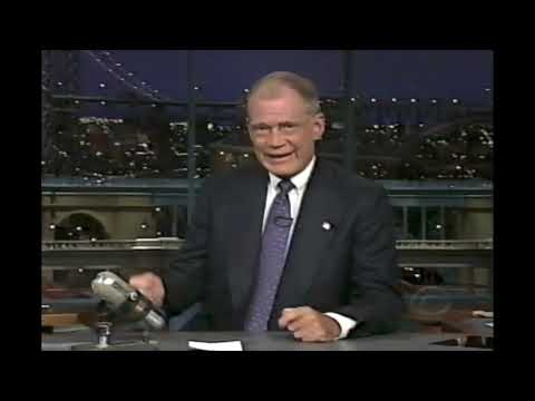 David Letterman 9/11 Monologue