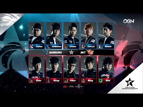 SSG vs SKT Game 1 Highlights - SAMSUNG GALAXY vs SK TELECOM T1 - LCK Week 2 - SPRING 2016