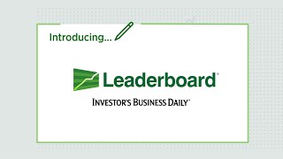 Leaderboard from Investor's Business Daily