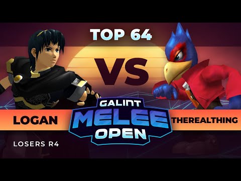 Logan (Marth) Vs. TheRealThing (Falco)  - Top 64 LR4 - Galint Melee Open: Summer 2021