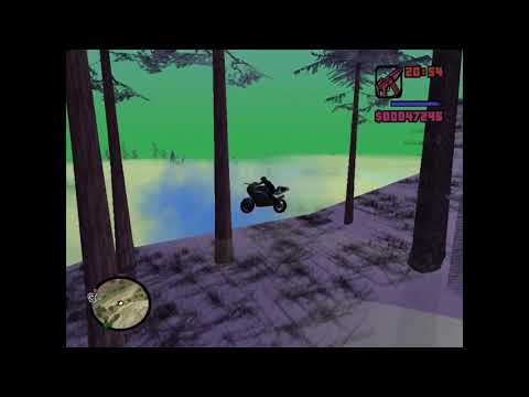 Grand Theft Auto San Andreas Rainomizer + Extreme chaos mod Unique Jump Countries