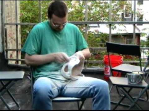 Armageddon at the Mushroom Village sanding masks