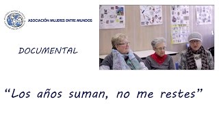 Los años suman, no me restes