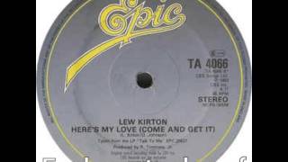 Lew Kirton "here's my love "