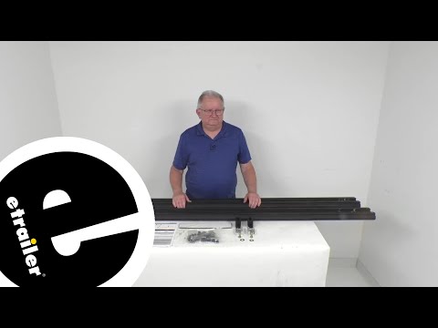 etrailer | Base Rails for Thule TracRac SR Sliding Truck Bed Ladder Racks Spec Review