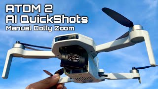 Potensic Atom2 AI Quick Shots and Manual Dolly Zoom