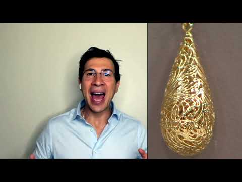 Adi Paz 14K Gold Lariat Necklace, 2.4g on QVC