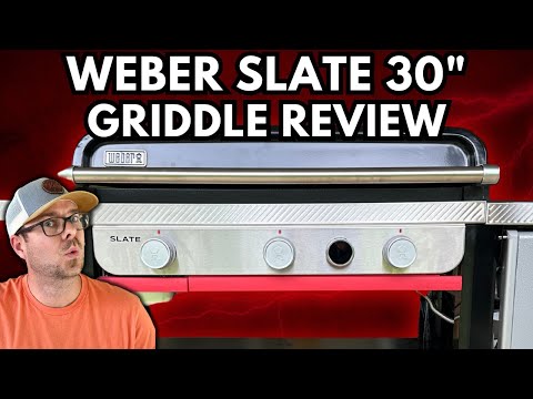 The NEW Weber Slate 30" Griddle   HIGHLY Requested REVIEW!