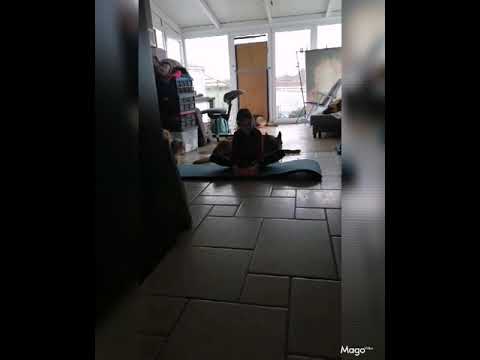 Training home gymnastic rythmic (part 1)