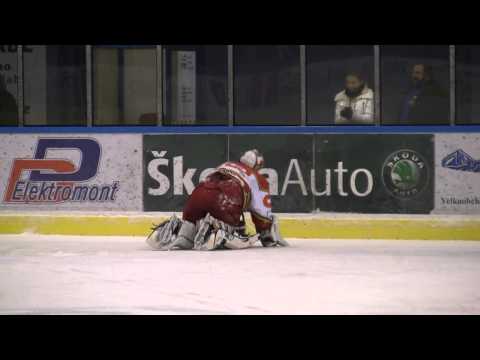 28.kolo 1. hokejové ligy - zaverecna dekovacka vitezneho Hradce