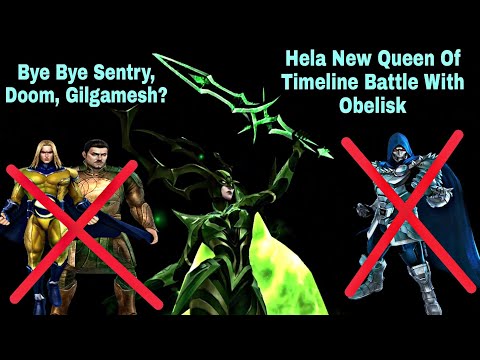 Hela New Queen Of Timeline Battle With Obelisk - Marvel Future Fight