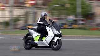 BMW C evolution Electric Scooter Video