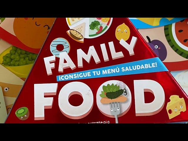 Vídeo relacionado con IMAGILAND Juego de Cartas Funtastic Family Food, Juego de Mesa Familiar, 2-5 Jugadores, 8-9 Años