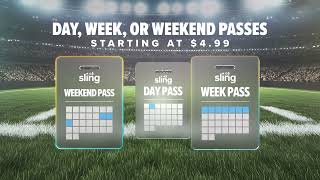 Sling Day, Week, or Weekend Passes