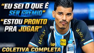 🔵 DANILO BARBOSA SURPREENDEU! ENTREVISTA COLETIVA COMPLETA DANILO BARBOSA AO VIVO NO GRÊMIO!