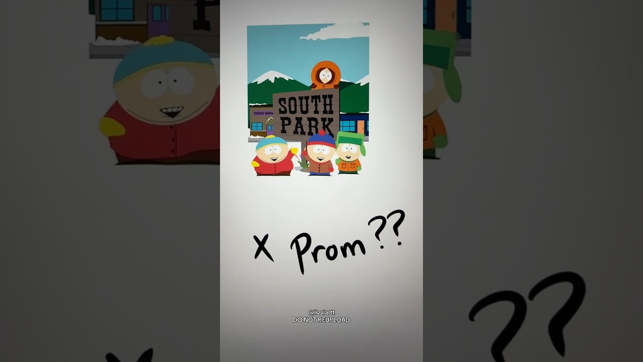 They’re all grown up 🥹 #southpark #stanmarsh #kylebroflovski #ericcartman #kennymccormick #fanart