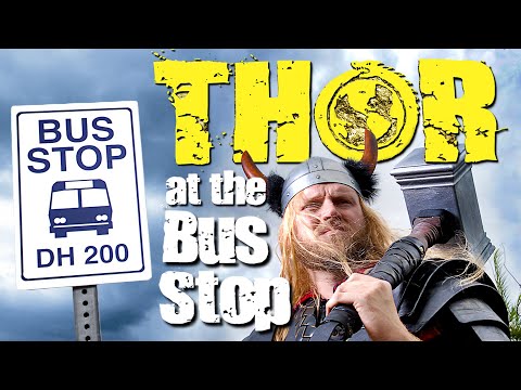 Thor at the Bus Stop Trailer