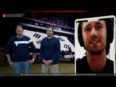 Studio Oddset Fotboll v.19 - Philip Hellquist på länk från Sydkorea
