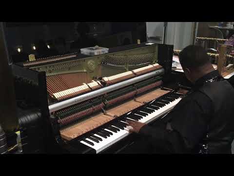 Kris Nicholson test drives the Naked Kawai Piano at NAMM 2020 Video 3