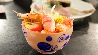 preview picture of video 'Sushi lunch,Otaru 小樽ならすし田の寿司を食べねば:Gourmet Report グルメレポート'