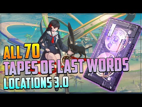 ALL 70 Tape of Last Words | Roya Frostlands (WITH TIMESTAMPS + GUIDE) | Wuthering Waves 3.0
