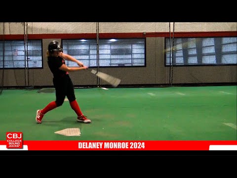 Delaney Monroe 2024 Power Hitting Corner/Pitcher
