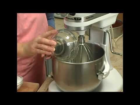 Whipping Egg Whites for Chocolate Mousse