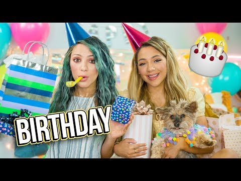 Opposite Twins Birthday Gift Exchange! Niki and Gabi Video
