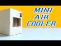 How To MAKE MINI COOLER AT HOME AV CREATIVE ZONE