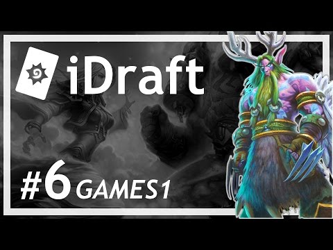 Hearthstone: iDraft - 6 - Gameplay Part 1 (Prison Druid Arena)