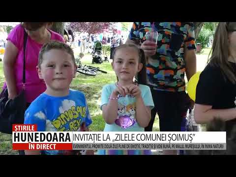 INVITAȚIE LA ZILELE COMUNEI ȘOIMUȘ”