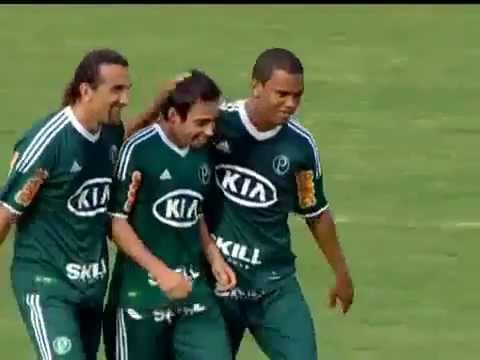 Botafogo 2 x 6 Palmeiras - Paulistão 11/03/2012