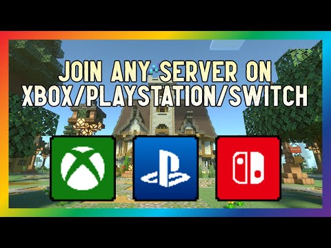 How to Join Any Minecraft Server on Xbox, PS4, PS5, & Switch! 2025 BEDROCK CONSOLE (3 Realms Now)
