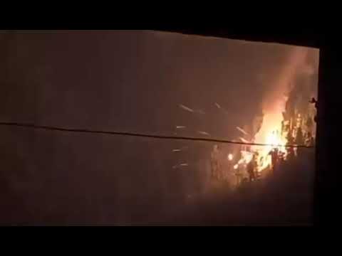 Indian Mig-29 UPG shot down by Pakistan Air Force at Ramban