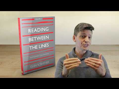 Reading Between the Lines Book Promo