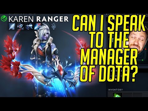 Karen Ranger is THE pick here - Gorgc Dota 2 Highlights