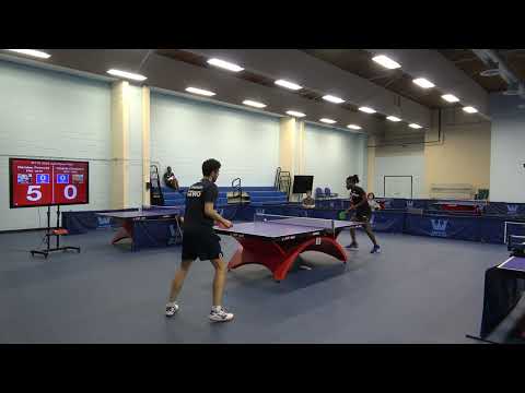 Westchester Table Tennis Center June 2022 Open Singles FInal - Olajide Omatayo vs Damien Provost.