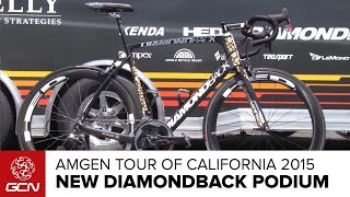 NEW Diamondback Podium Aero Road Frame | Amgen Tour Of California 2015