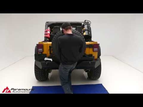 Jeep JK 07-16 Rear Bumper Installation 51-0315