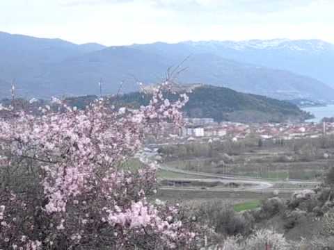 Panorama of city Ohrid, Macedonia, 08.04.2011.